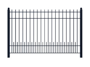 Забор металлический секционный модель СПР-002