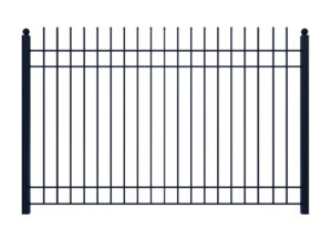 Забор металлический секционный модель СПР-003